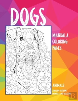 Bertrand.pt - Mandala Coloring Pages - Animals - Amazing Patterns Mandala And Relaxing - Dogs