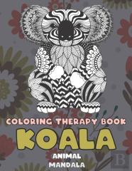 Mandala Coloring Therapy Book - Animal - Koala