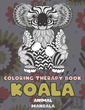 Mandala Coloring Therapy Book - Animal - Koala