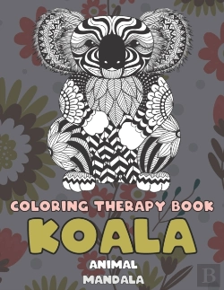 Bertrand.pt - Mandala Coloring Therapy Book - Animal - Koala