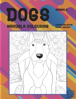 Bertrand.pt - Mandala Colouring - Animals - Stress Relieving Animal Designs - Dogs