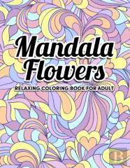 Mandala Flowers Coloring Book