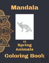 Mandala Spring Animals Coloring Book