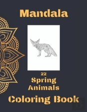 Mandala Spring Animals Coloring Book