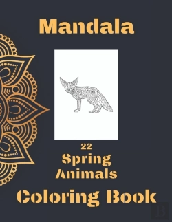Bertrand.pt - Mandala Spring Animals Coloring Book