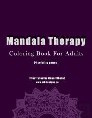 Mandala Therapy - Coloring Book For Adults