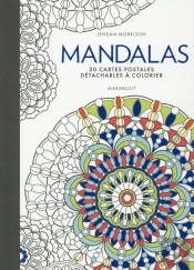 Mandalas ; 20 Cartes Postales À Colorier