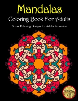 Bertrand.pt - Mandalas Coloring Book For Adults Stress Relieving Designs For Adults Relaxation Volume