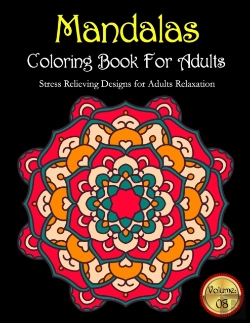 Bertrand.pt - Mandalas Coloring Book For Adults Stress Relieving Designs For Adults Relaxation Volume