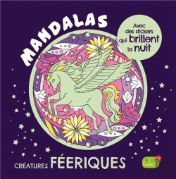 Bertrand.pt - Mandalas Phosphorescents Creatures Feeriques (Coll. Carnet Mandalas)