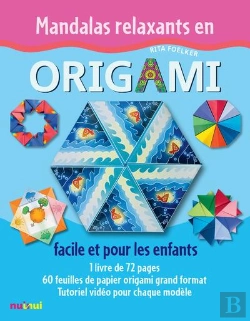 Bertrand.pt - Mandalas Relaxants En Origami Facile Et Pour Les Enfants