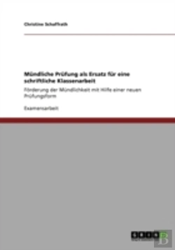 Bertrand.pt - Mandliche Prafung Als Ersatz Far Eine Schriftliche Klassenarbeit