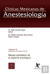 Manejo Anestésico En El Paciente Oncológico