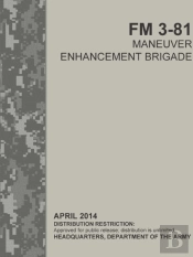 Maneuver Enhancement Brigade (Fm 3-81) (Fm 3-90.31)