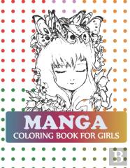 Manga Coloring Book For Girls