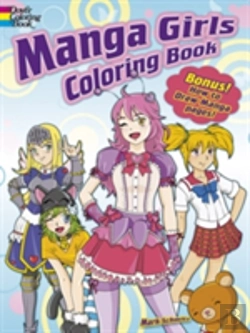 Bertrand.pt - Manga Girls Coloring Book
