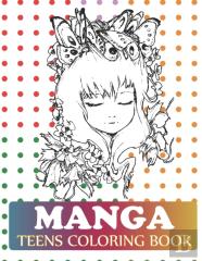 Manga Teens Coloring Book