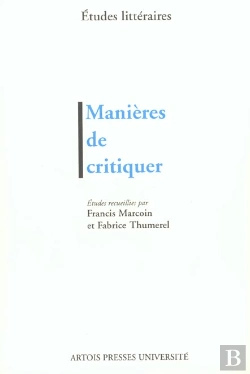 Bertrand.pt - Manières De Critiquer