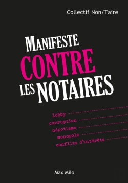 Bertrand.pt - Manifeste Contre Les Notaires