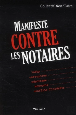 Bertrand.pt - Manifeste Contre Les Notaires