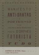 Manifesto Anti-Dantas e por Extenso