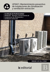 Mantenimiento Preventivo De Instalaciones De Climatizacion Y Ventilacion-Extraccion