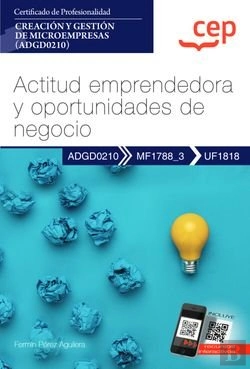 Bertrand.pt - Manual Actitud Emprendedora Y Oportunidades De Negocio (Uf1