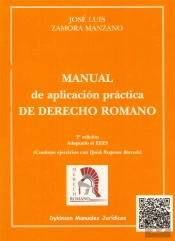 Manual De Aplicación Práctica De Derecho Romano