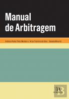 Manual de Arbitragem