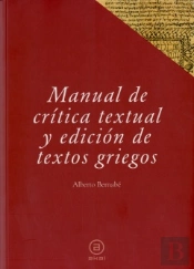 Manual De Crítica Textual Y Edición De Textos Griegos