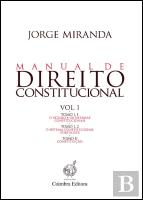 Manual de Direito Constitucional - Volume I