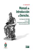 Manual De Introduccion Al Derecho