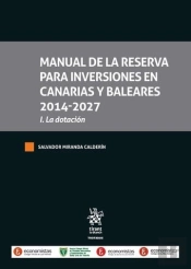 Manual De La Reserva Para Inversiones En Canarias Y Baleares 2014-2027