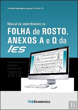 Bertrand.pt - Manual de Preenchimento da Folha de Rosto, Anexos A e Q da IES