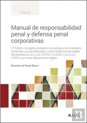 Manual De Responsabilidad Penal Y Defensa Penal Corporativas