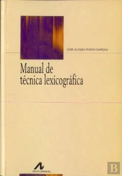 Bertrand.pt - Manual De Técnica Lexicográfica