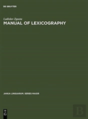 Manual Of Lexicography