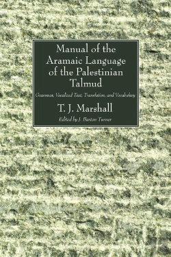 Bertrand.pt - Manual Of The Aramaic Language Of The Palestinian Talmud