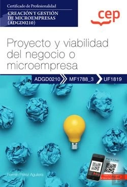 Bertrand.pt - Manual Proyecto Y Viabilidad Del Negocio O Microempresa (Uf