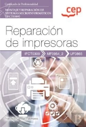 Manual Reparacion De Impresoras Uf0865 Certificados De P