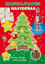Manualidades Navideñas 200 Pegatinas