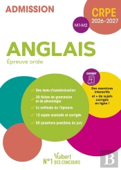 Manuel Crpe : Anglais - Epreuve Orale (M1 Et M2) : Manuel + Exercices Interactifs (Édition 2026/2027)