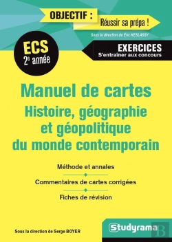 Bertrand.pt - Manuel De Cartes ; Histoire Géographie Et Géopolitique Du Monde Contemporain ; Ecs 2e Année