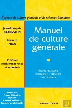 Bertrand.pt - Manuel De Culture Générale ; Histoire, Religions, Philosophie, Littérature, Arts, Sciences (3e Édition)