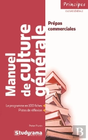 Manuel De Culture Générale Pour Les Prépas Commerciales