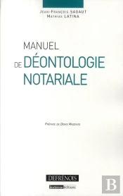 Manuel De Déontologie Notariale