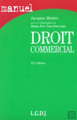 Bertrand.pt - Manuel De Droit Commercial