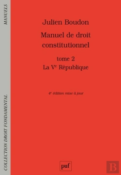 Bertrand.pt - Manuel De Droit Constitutionnel. Tome Ii - La Ve Republique
