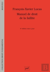 Manuel De Droit De La Faillite