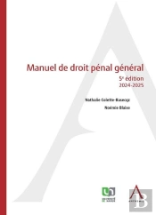 Manuel De Droit Pénal Général (Édition 2024/2025)